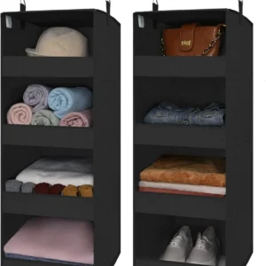 4-Shelf Hanging Closet Organizer