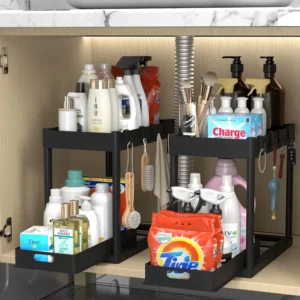 Double-Tier Sink Storage Rack